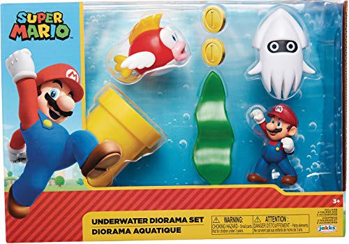 Nintendo - Super Mario, Set Diorama Submarino