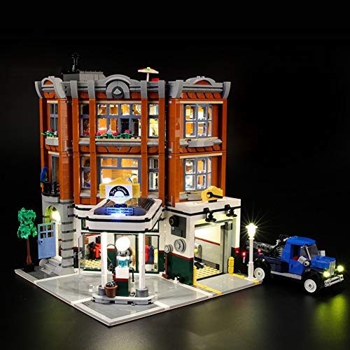 Nlne Conjunto De Luces para (Creator Expert Taller De La Esquina) Modelo De Construcción De Bloques - Kit De Luz LED Compatible con Lego 10264 (NO Incluido En El Modelo)