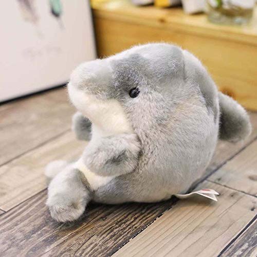 NMJHG Panda Rabbit Hamster Penguin Plush Toy Stuffed Simulation Animal Soft Doll Pig Plush Toy Ball Children Small Size Toy Dolphin