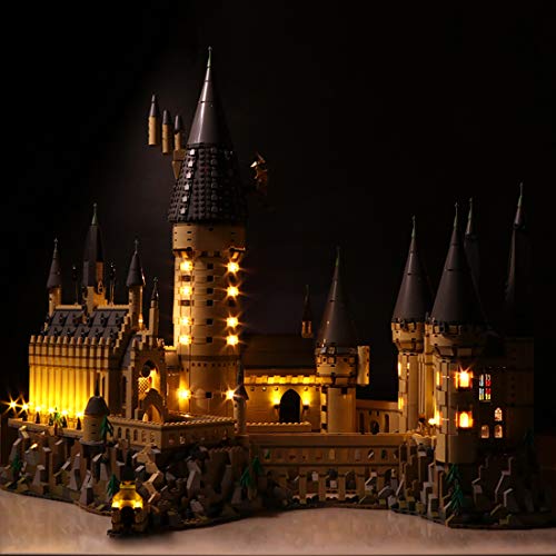 NURICH Juego de luces para Lego 71043 Castillo Hogwarts de Harry Potter (USB, compatible con Lego 71043)