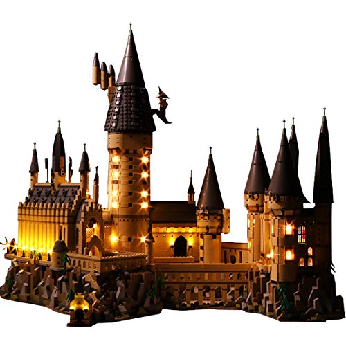 NURICH Juego de luces para Lego 71043 Castillo Hogwarts de Harry Potter (USB, compatible con Lego 71043)