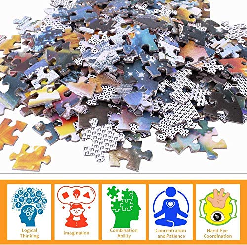 OAEC Puzzle 1000 Piezas Puzzle Adultos Rompecabezas Valladolid, España Jigsaw Puzzle Clásica Challenging Teen Casual Puzzle Educational Game Regalo 75X50Cm