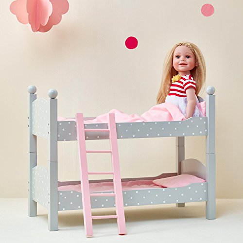 Olivia's Little World Litera De Madera para Muñecas & Accesorios Gris TD-0095AG