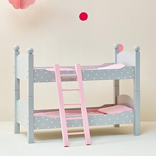 Olivia's Little World Litera De Madera para Muñecas & Accesorios Gris TD-0095AG