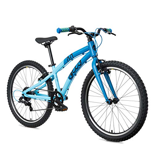 ollo Bikes Bicicleta Infantil 24 Pulgadas a Partir de 8 años, para niños y niñas, Ligera, Cambio de Marchas – Azul