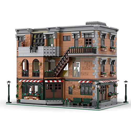 OLOK MOC-79570 4642 - Juego de construcción modular de 3 capas, compatible con Lego Creator