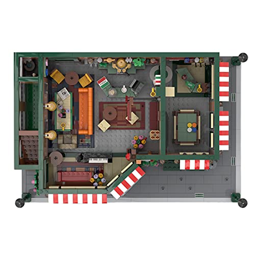 OLOK MOC-79570 4642 - Juego de construcción modular de 3 capas, compatible con Lego Creator