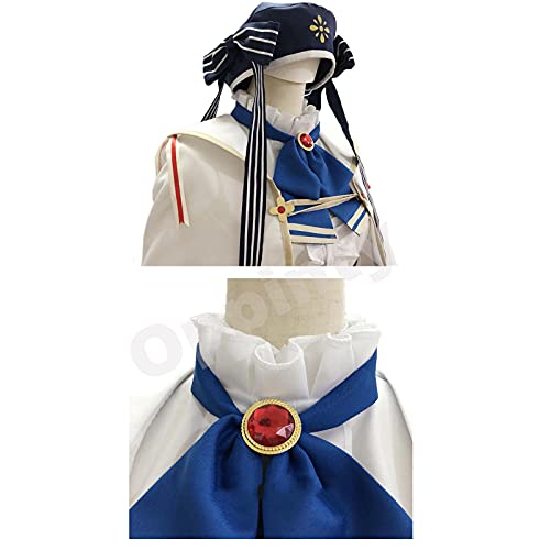 Oppinty Anime Fantasy Fantasy Celia Claire cosplay disfraces de Halloween vestido de Navidad traje S blanco