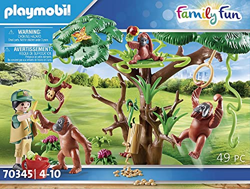 Orangutanes con Árbol