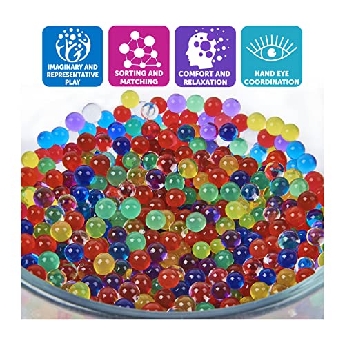 Orbeez 6061610, uno y Solo, Multipack con 2.000, Cuentas de Agua no tóxicas, Juguetes sensoriales para niños de 5 años en adelante