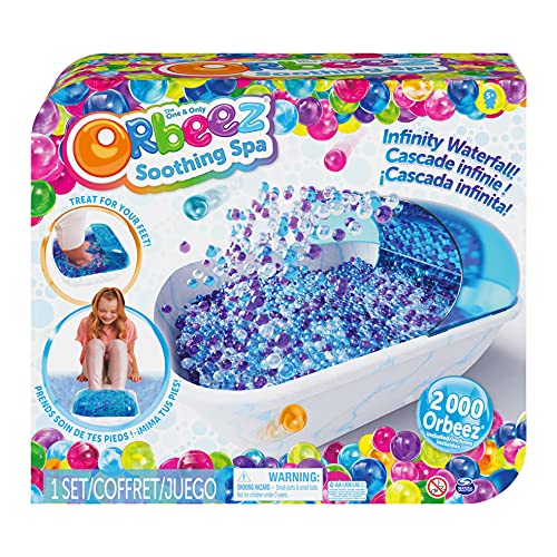 Orbeez, Soothing Foot with 2,000, The One and Only, Non-Toxic Water Beads, Kids SPA Orb ACK NewSoothingSpa GML (Spin Master 6061137)