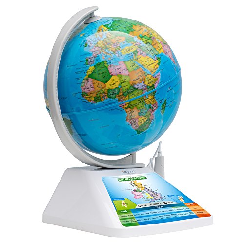 Oregon Scientific SG-268-R - Globo terráqueo Smart Globe Adventure AR