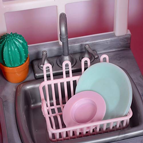 Our Generation- BD37365Z-Cocina para Muñecas Rosa (Battat BD37365Z)