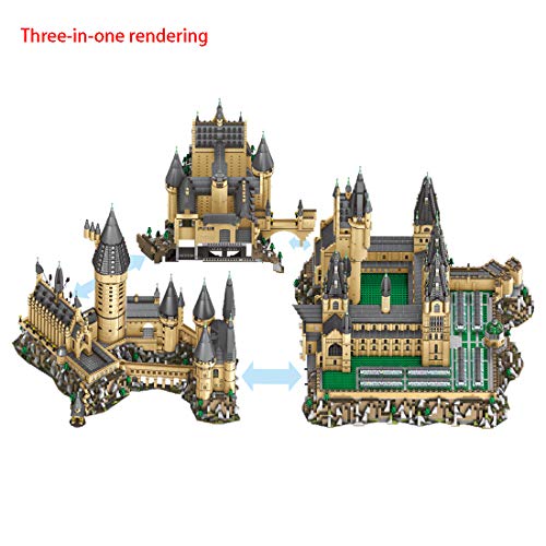 OviTop 6188 piezas de castillo Hogwarts Upgrade Custom Bloques de construcción compatible con Lego 71043 Harry Potter Castillo Hogwarts