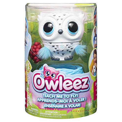 Owleez - Juguete de bebé con diseño de búho Volante Interactivo