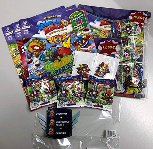 Pack Revista Oficial Superzings Series 5