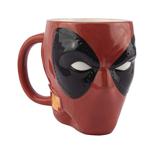 Paladone PP6485DPL Deadpool-Head - Taza (1 unidad)