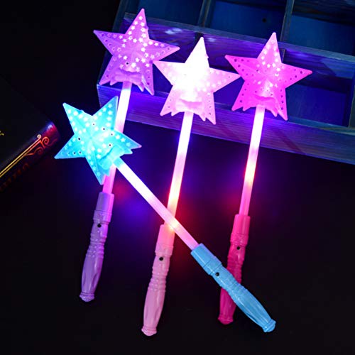 Palos Luminosos, Luces Varita luz Estrella Varilla luz led Palillos Coloridos Palillos varitas para niños Concierto Manejar al Azar