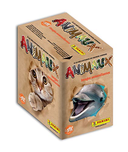 Panini France SA-ANIMAUX 2019 - Caja de 50 fundas, 2519-004