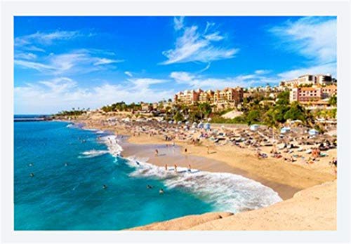 para Niños Adulto Juguete Regalo Puzzle Vacaciones De Verano En La Playa De El Duque En Tenerife Famosa Costa De Adeje En Canarias España Rompecabezas De Bricolaje Juego De 1000 Piezas