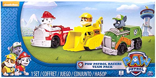 Patrulla Canina - Pack de 3 Vehículos al rescate Marshall + Rubble + Rocky