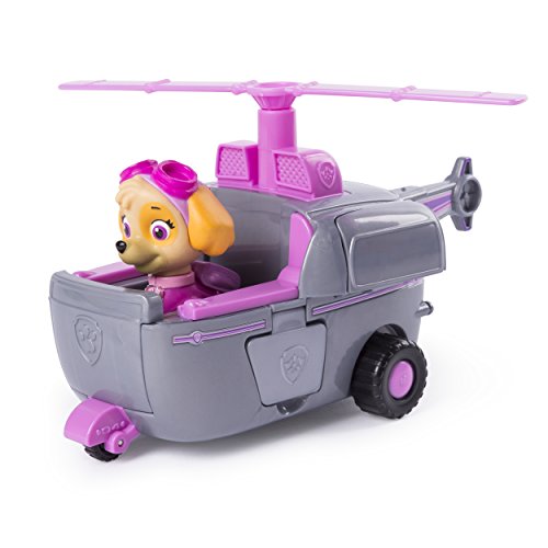 PAW Patrol Helicóptero Transformador Skye's con turbinas abatibles, para Edades de 3 años en adelante