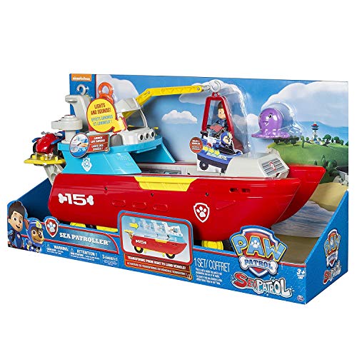 PAW PATROL Juguete de la Patrulla Canina 6037846 «Patrullador marítimo»