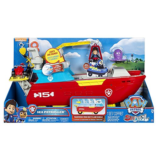 PAW PATROL Juguete de la Patrulla Canina 6037846 «Patrullador marítimo»