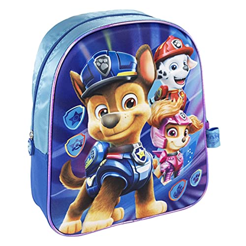 Paw Patrol Mochila infantil 3D Patrulla Canina, Talla única