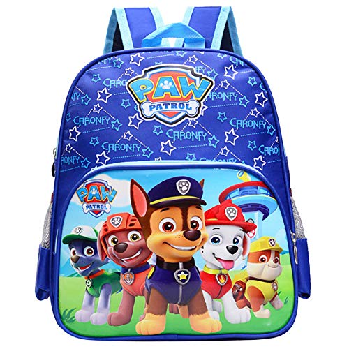 Paw Patrol Mochilas Patrulla Canina, Mochila Escolar Mighty Pups, Material Escolar para Niños, Mochila Infantil Colegio o Guarderia, Regalos para Niños Niñas