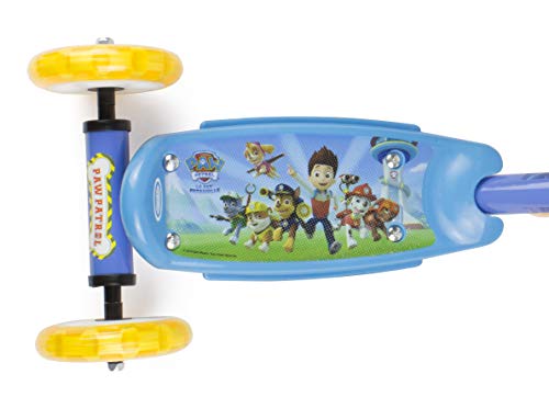 Paw Patrol-OPAW110 Paw Patrol Patinete 3 Ruedas niño, Color, única (Darpeje OPAW110)