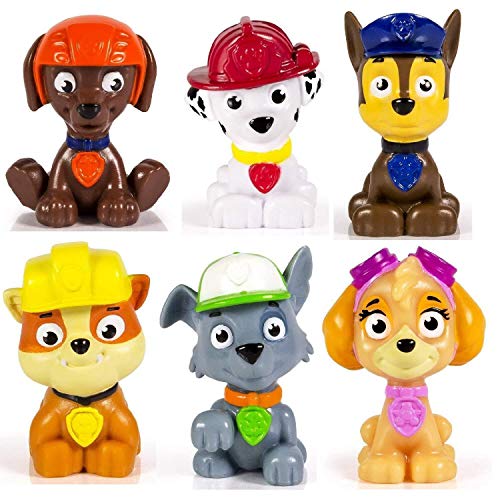 PAW PATROL - Paquete de Juguetes 6 Mini Personajes Set di 6 Multicolor