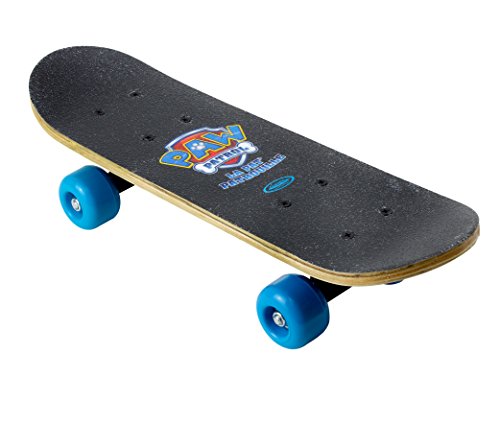 PAW PATROL-Skateboard Monopatin Mini Skate en Madera 17 Pulgadas, Multicolor, (Darpeje OPAW247)