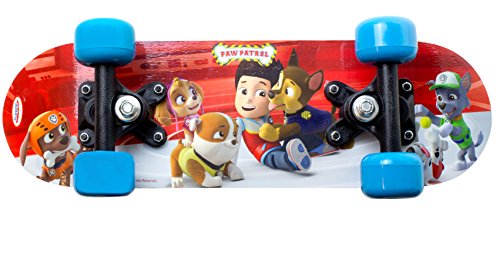 PAW PATROL-Skateboard Monopatin Mini Skate en Madera 17 Pulgadas, Multicolor, (Darpeje OPAW247)