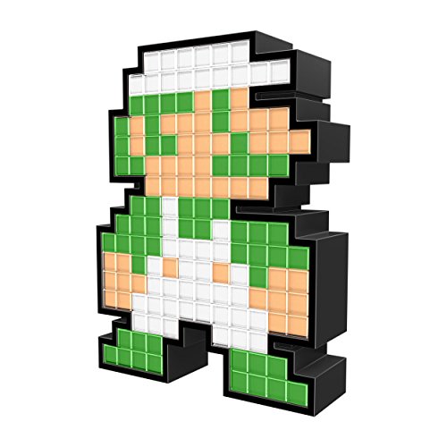 PDP Gaming - Pixel Pals Nintendo 8-Bit Luigi (Try me!)