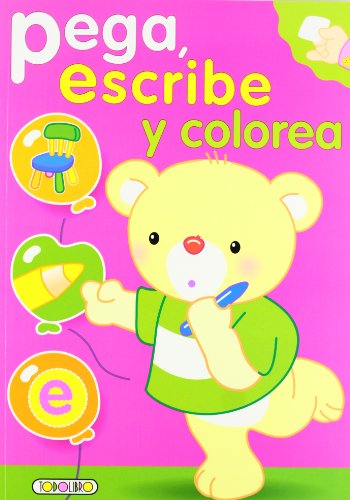 Pega, escribe y colorea Nº 1