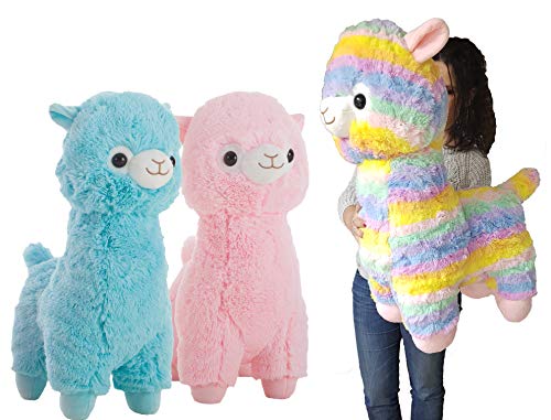 Peluche DE Llama Gigante (Rosa)