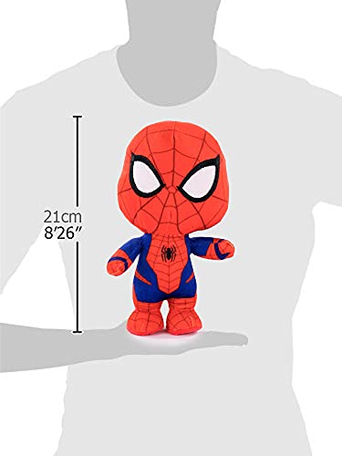 Peluches de los Personajes del Universo Marvel, Avengers, Guardianes de la Galaxia - Calidad Super Soft (20cm, Spider-Man)