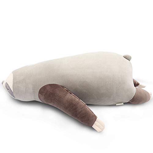 Peluches - Peluche Perezoso Juguete Suave Sloth Peluches Almohada de Felpa Kawaii Juguetes de Abrazo Cojín perezoso, Felpa Animal Lindo Regalo de Abrazar Relleno de Felpa para Niños Amigos 20 Pulgadas