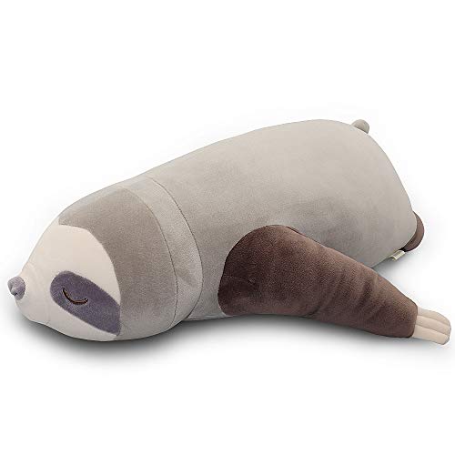 Peluches - Peluche Perezoso Juguete Suave Sloth Peluches Almohada de Felpa Kawaii Juguetes de Abrazo Cojín perezoso, Felpa Animal Lindo Regalo de Abrazar Relleno de Felpa para Niños Amigos 20 Pulgadas