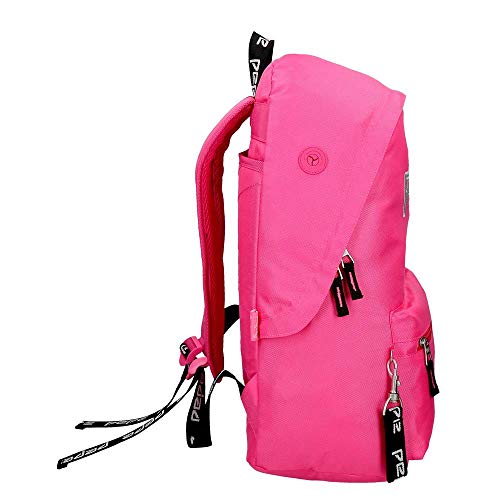 Pepe Jeans Uma Mochila Adaptable a Carro Rosa 31x42x17,5 cms Poliéster 22.79L