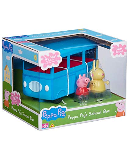 Peppa Pig Autobús Escolar Sonido y Figuras