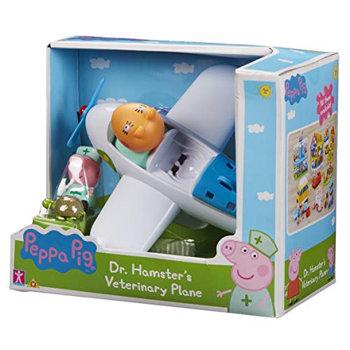 Peppa Pig Dr Hámster-Avión Veterinario, Color Mutli (Character Options 07349)