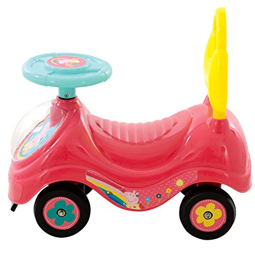 Peppa Pig M07215 First Sit and Ride, Rosa