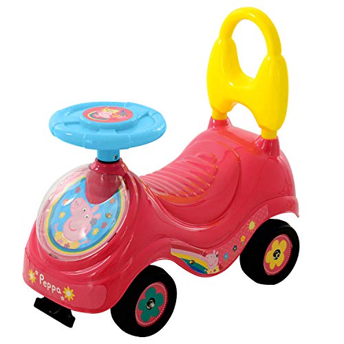 Peppa Pig M07215 First Sit and Ride, Rosa