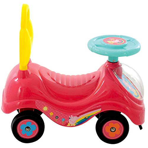 Peppa Pig M07215 First Sit and Ride, Rosa