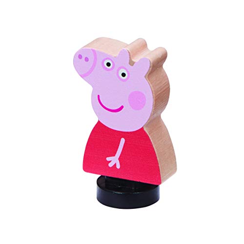 Peppa Pig Pack 4 Figuras Madera Familia Pig