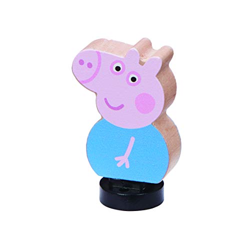 Peppa Pig Pack 4 Figuras Madera Familia Pig