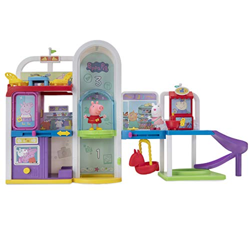 Peppa Pig PEP0701 Peppa - Juego de 2 Figuras exclusivas de Peppa y Luzie Locke con Accesorios para niños a Partir de 2 años