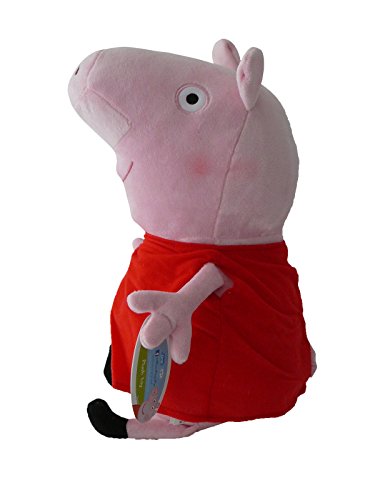 Peppa Pig - Peppa vestido rojo clásico 20cm Calidad super soft - Peluche - Ouast